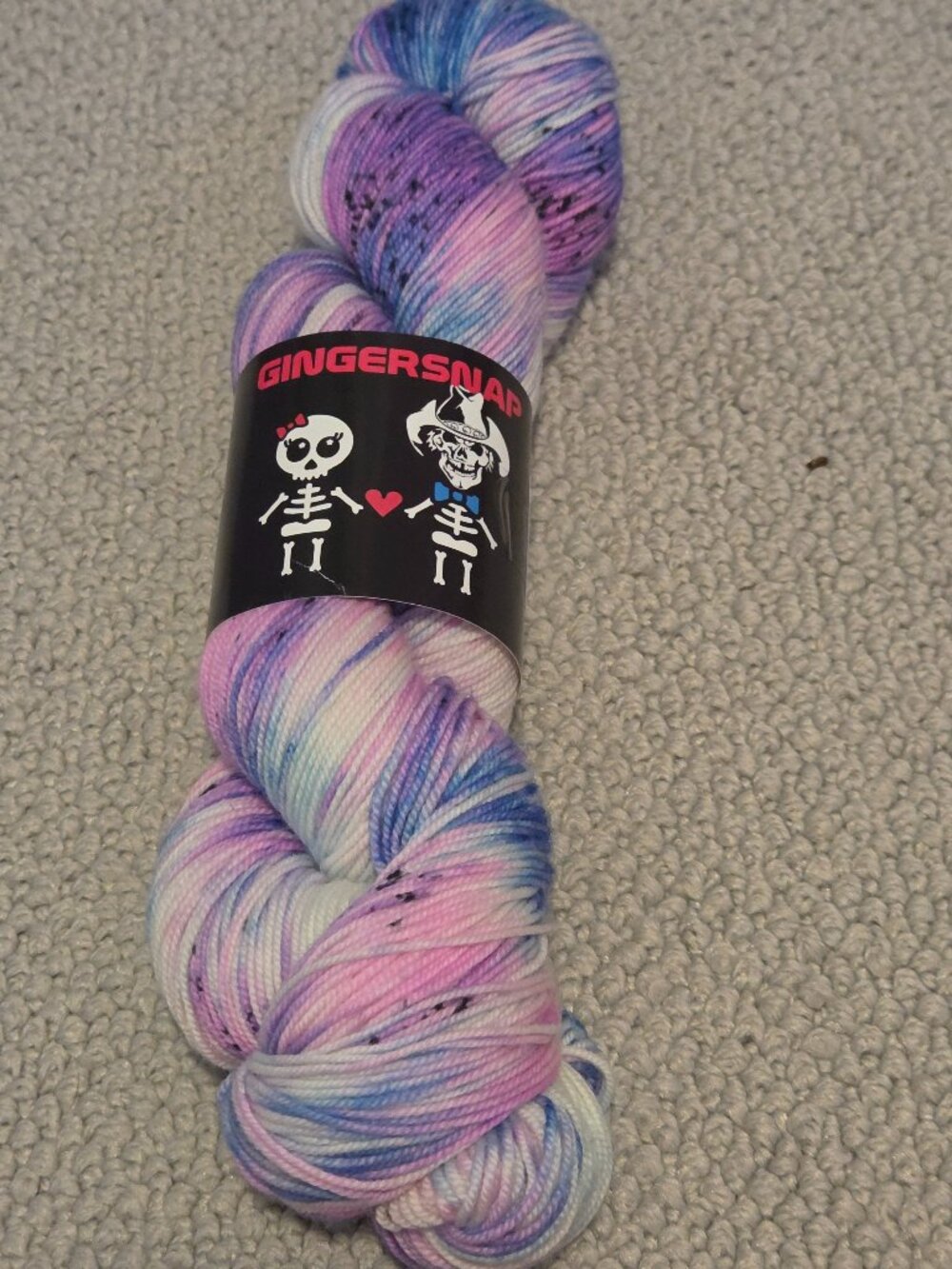 Hand Dyed Sock Yarn - Gingersnap